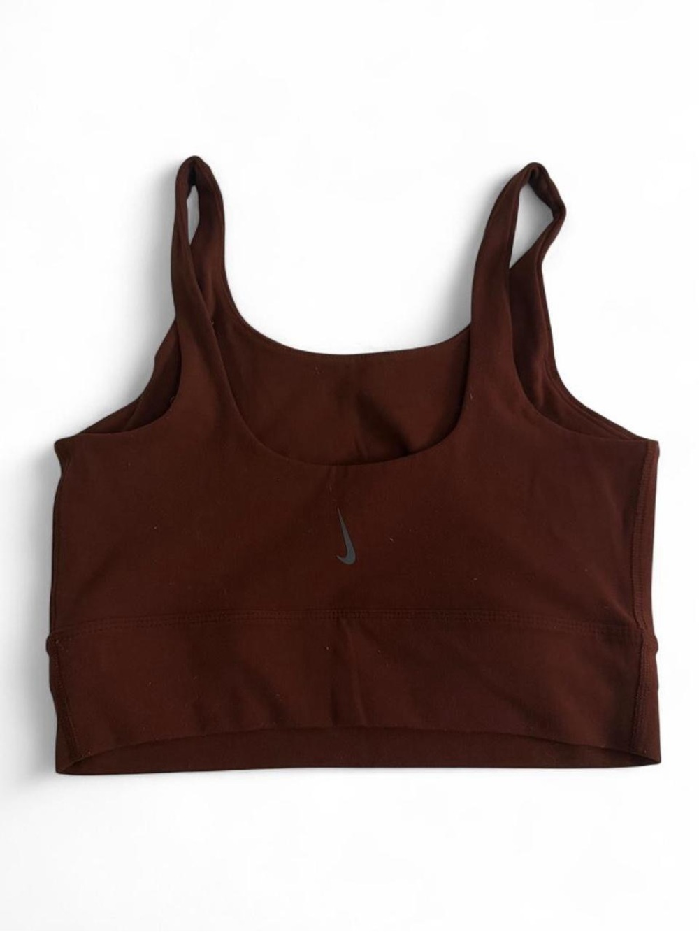Nike light brown sports bra